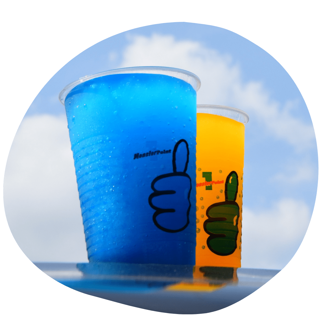Einwegbecher mit Aufdruck