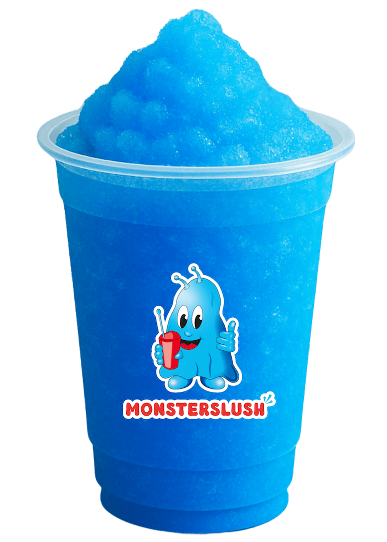 Monsterslush blaue Himbeere