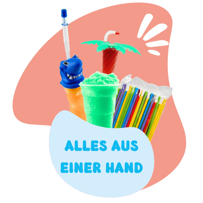 MonsterSlush Zubehör und Verpackungen