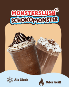 SchokoMonster Getränkepulver für Slush und Kakao