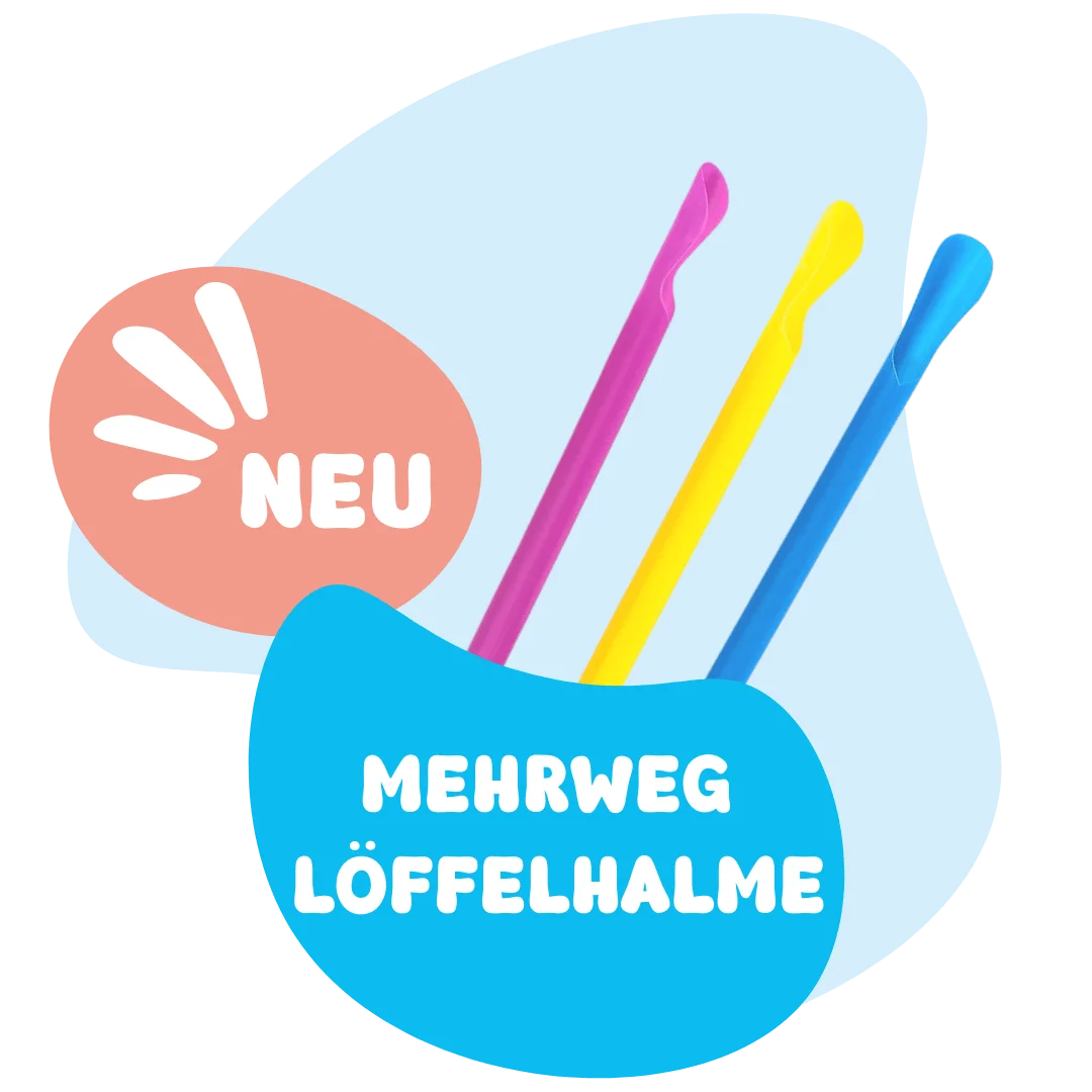 Mehrweg Löffelhalme von MonsterSlush