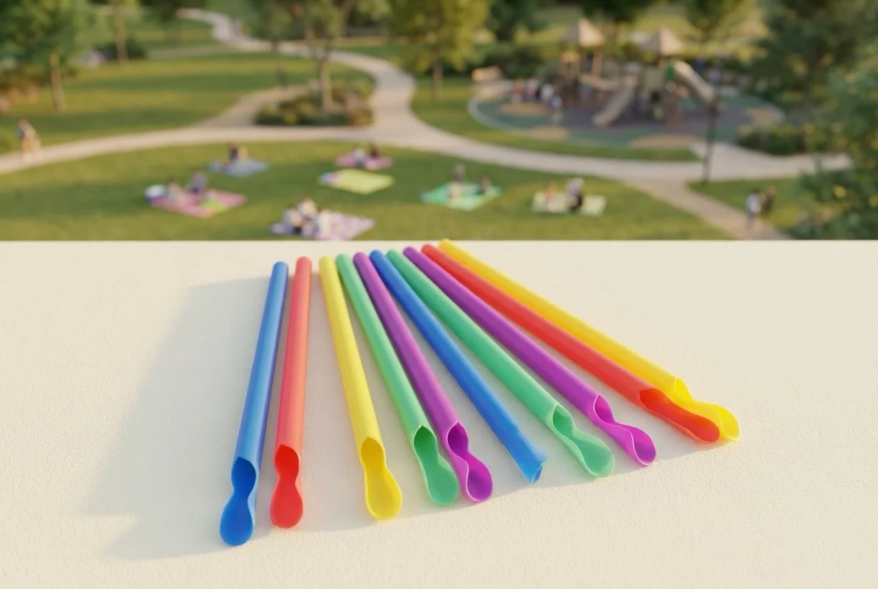 MonsterSlush Mehrweg Löffelhalme